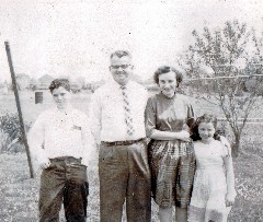 David, Bruce, Julia (Judy) Kish, Becky Dorrough